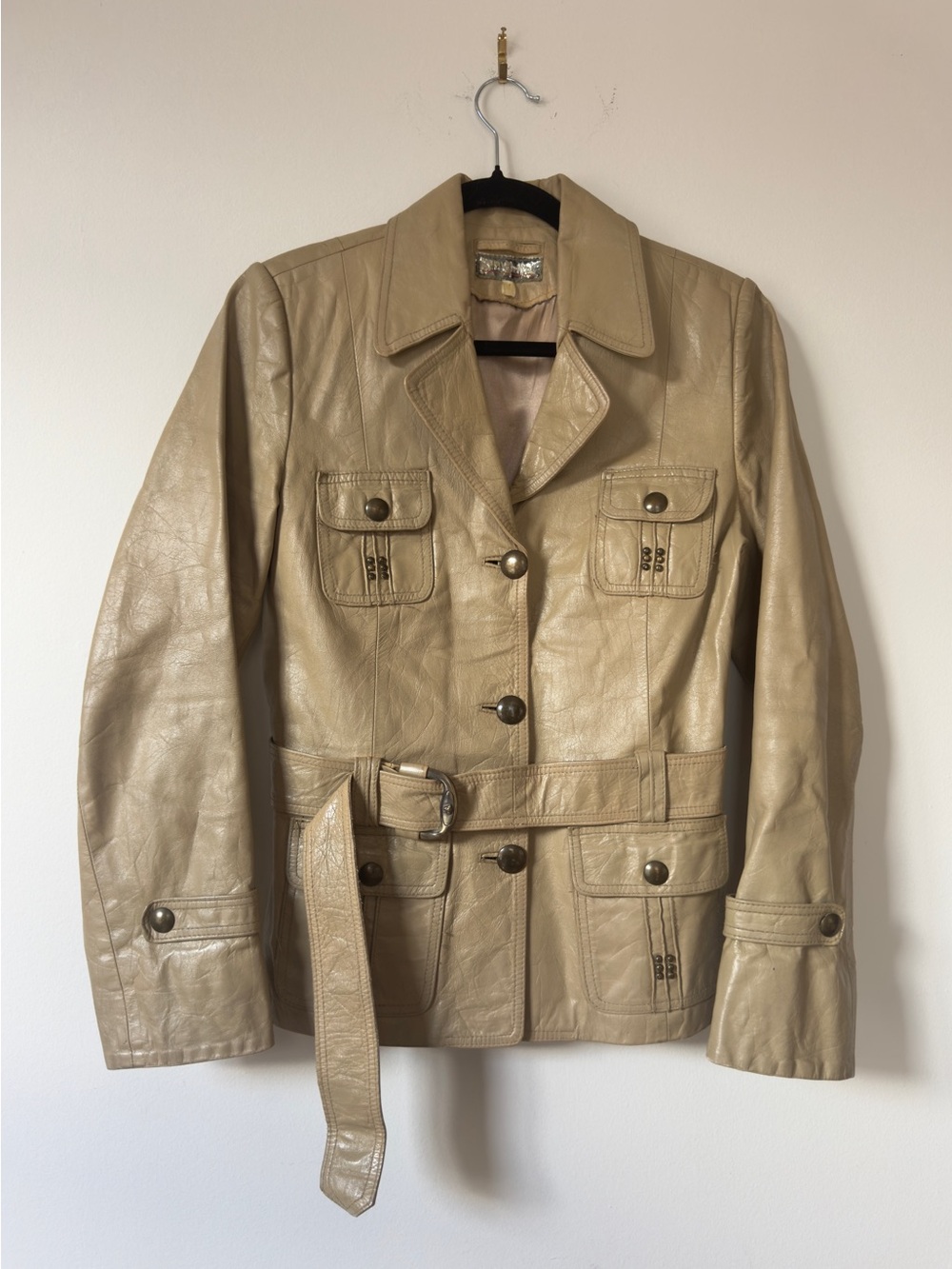 Vintage leather jacket - Picture 2 of 7